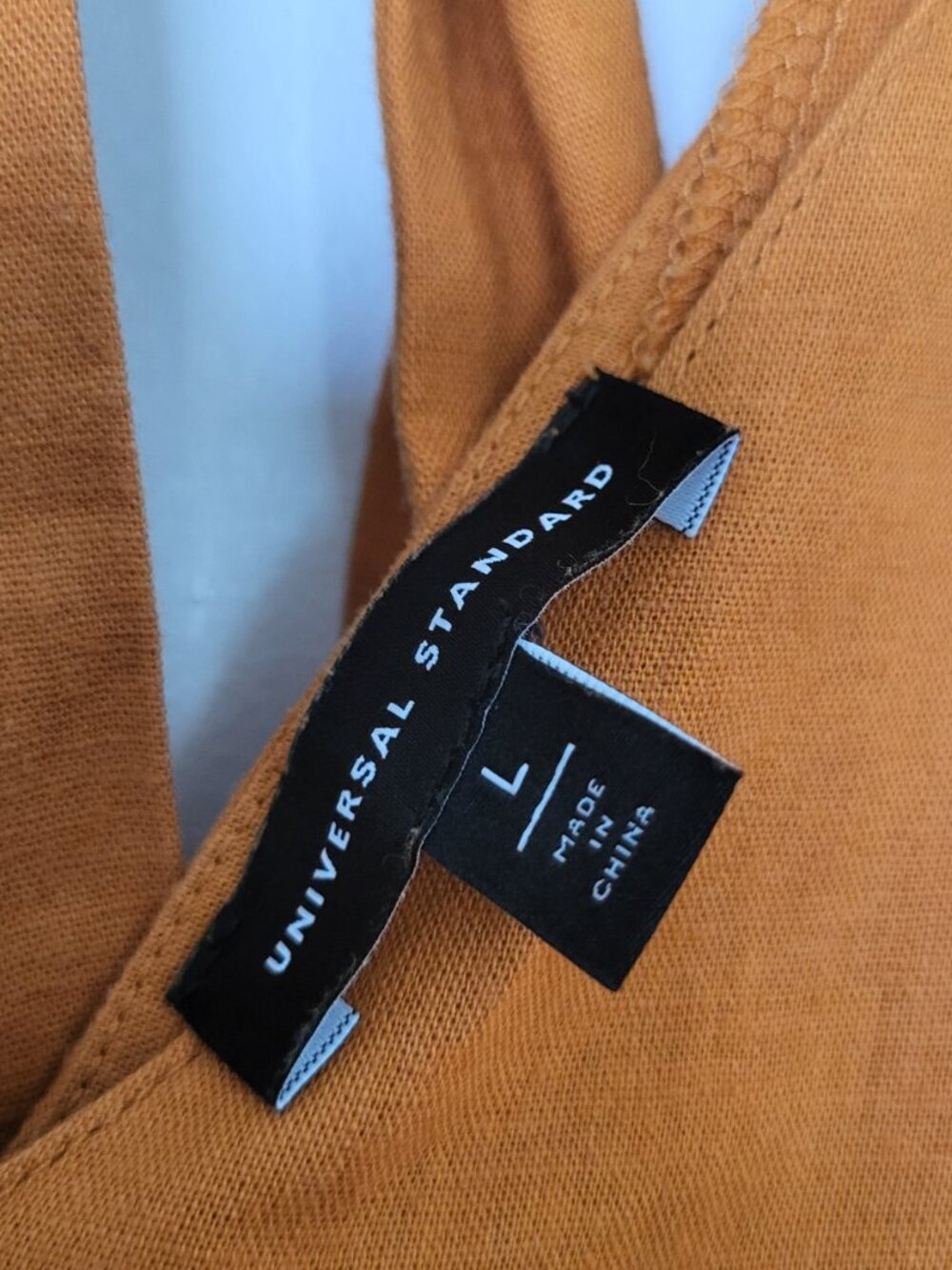 Universal Standard Linen Dress L 22/24 - Picture 3 of 4